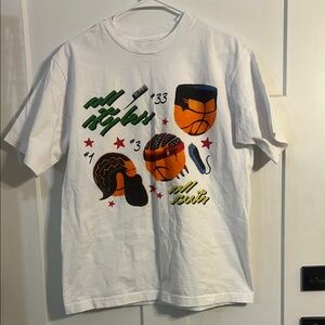 Market Tee, size medium, unisex, oversized 🧡🧡🧡